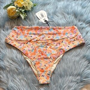 NWT Prana Aurelia Bikini Bottom in Impression sz M